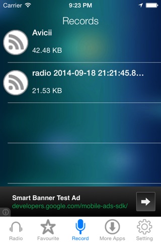 Demo Music Radio Recorder screenshot 4