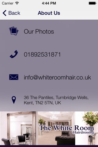 The White Room Hairdressing screenshot 2