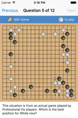 Game screenshot Go Weiqi Baduk Quiz - Problems & Solutions mod apk