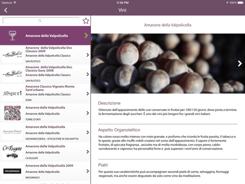 Valpolicella Wines for iPad screenshot 3