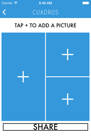 Cuadros - Create Photo Collage Frames For Sharing In Your Favorite Social Network screenshot 3
