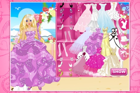 Princess wedding dressup screenshot 2