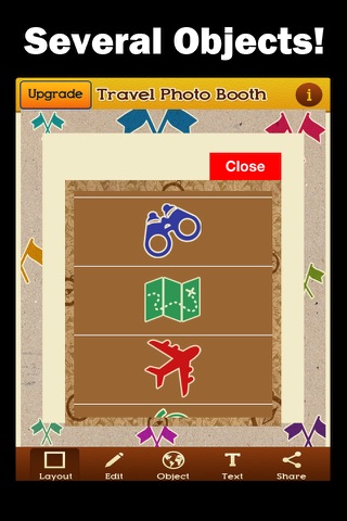 Travel Photo Booth: Add Objects and Text to Vacation, Trip and Holiday Pictures screenshot 2