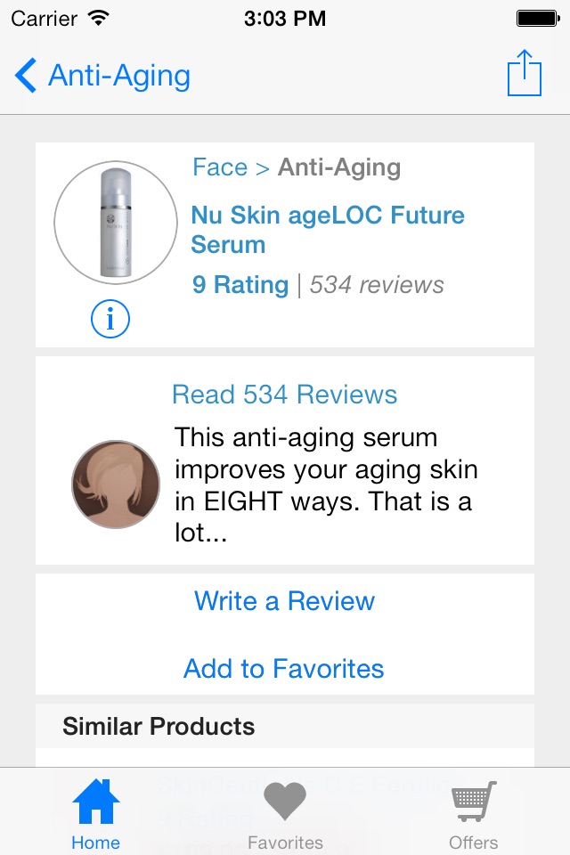 Beauty Product Reviews by TotalBeauty.com screenshot 3