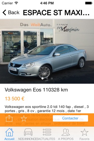 AUDI ESPACE SAINT-MAXIMIN screenshot 2