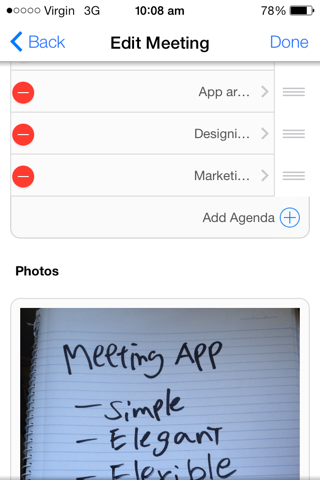 Meeting minutes maker - Create and share minutes, agendas, notes, tasks screenshot 3