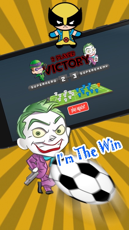 Super Hero Soccer - Free Sport Games for Kids kick for Goal