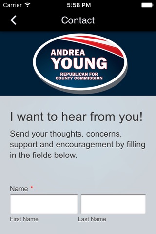 Andrea Young Campaign screenshot 2