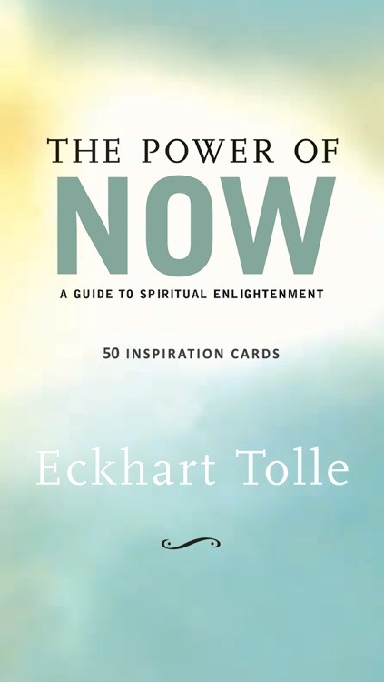 Eckhart Tolle’s Power of Now Inspirations Card Deck