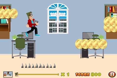 Super Weirdo Geek Adventure - Gadget Guy Skater Blitz FREE screenshot 2