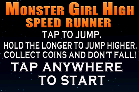 A Monster Girl High Speed Runner Racing Game for Girls screenshot 4