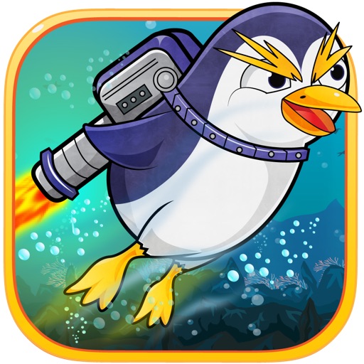 Penguin Jetpack: Endless Flappy Bounce In The Blue Bay Gravity Game