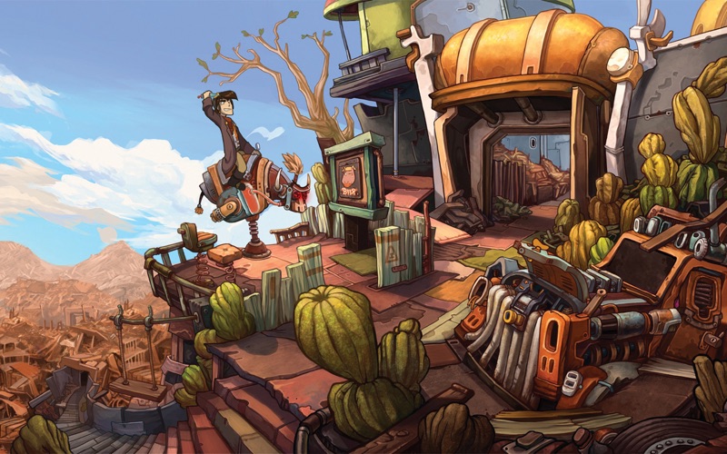 deponia: the complete journey iphone screenshot 4