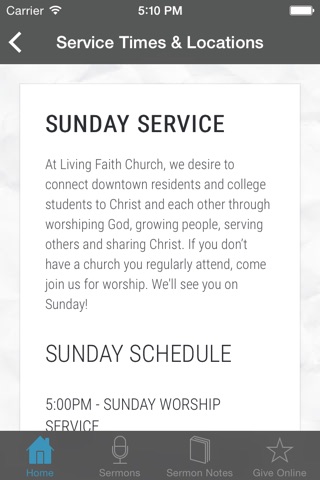 Living Faith Church screenshot 4