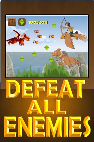 Dragon Flying Rush Free screenshot 3