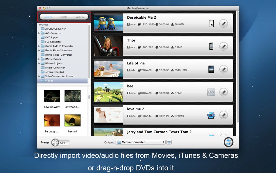 Media-Converter for Mac OS X - 4.2.0 - (macOS)