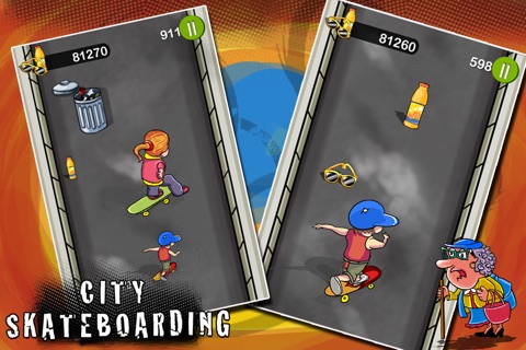 City Skateboarding - Extreme Grind Stunt Skaters (Free Game) screenshot 2