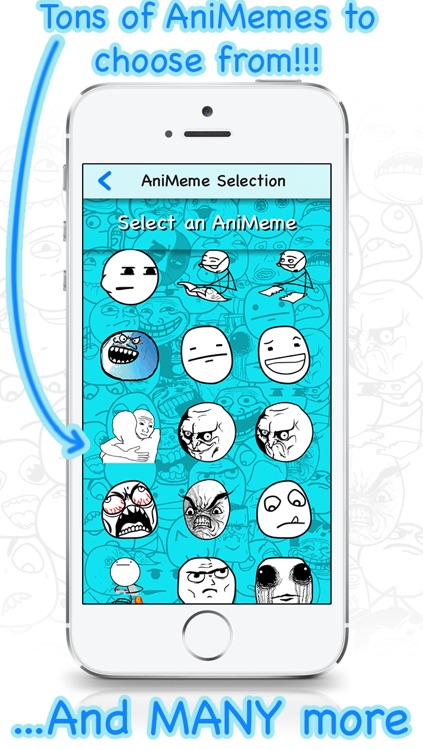 AniMeme - Animated Rage Faces Stickers for iOS7 iMessages screenshot-4