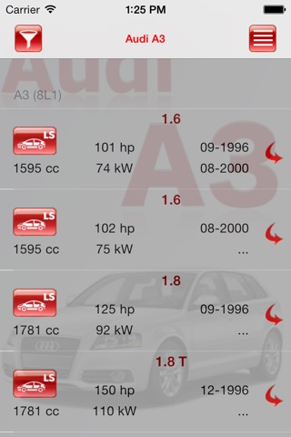 AutoParts  Audi  A3 screenshot 4