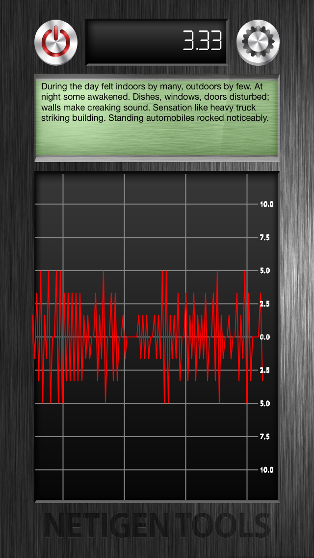 Screenshot #1 pour Vibration mètre +