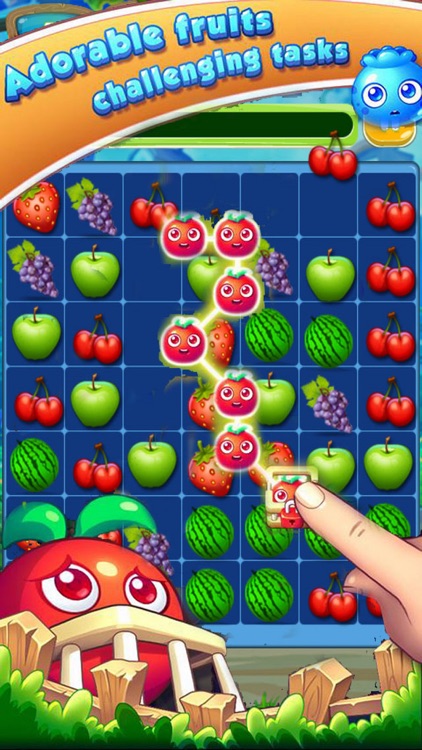 Happy Fruit Splash - Garden Match-3