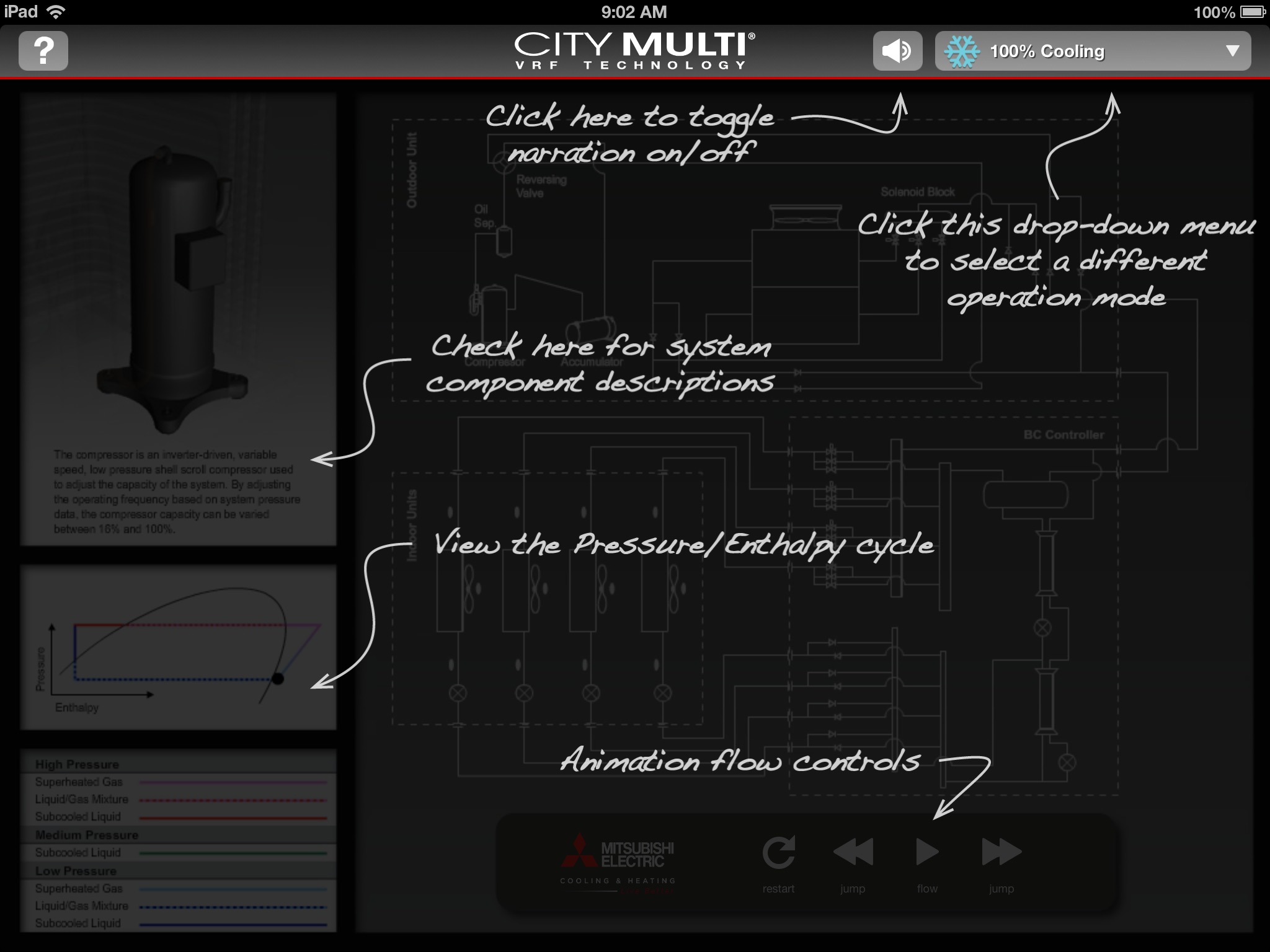 Mitsubishi Electric Flow screenshot 2