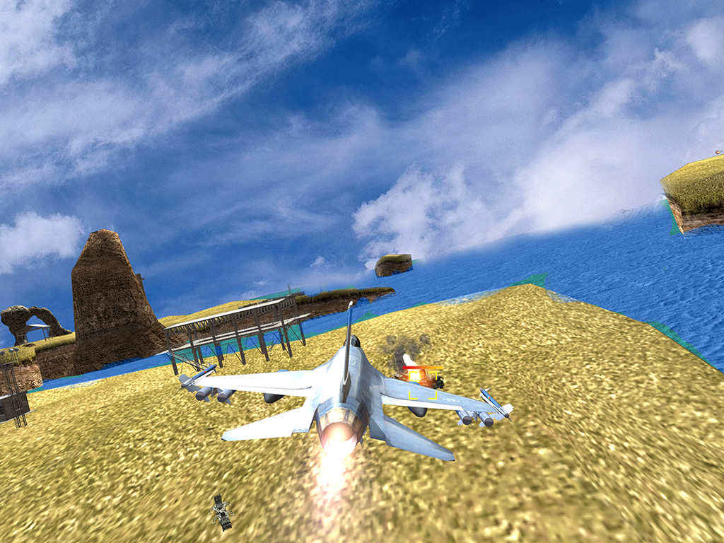 F16 Jet Air Battle Dogfight