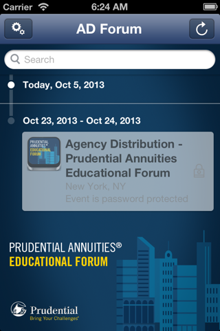 Agency Distribution - Prudential Annuities Educational Forum screenshot 2