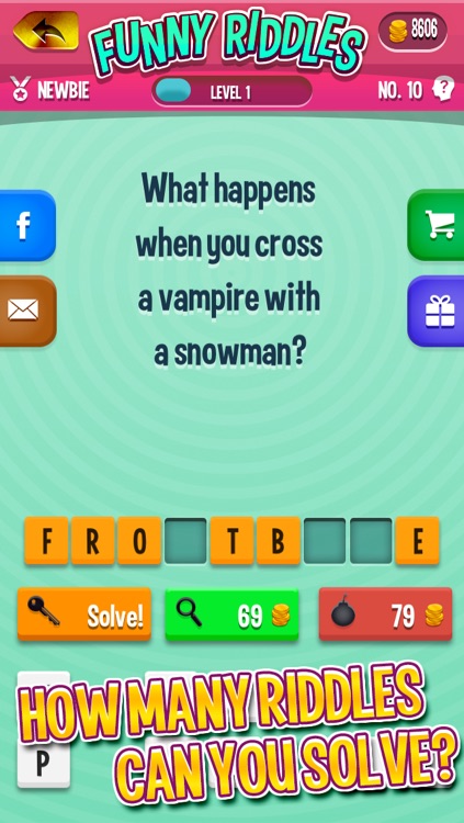 Funny Riddles: The Free Quiz Game With Hundreds of Humorous Riddles by  Tappeal AB