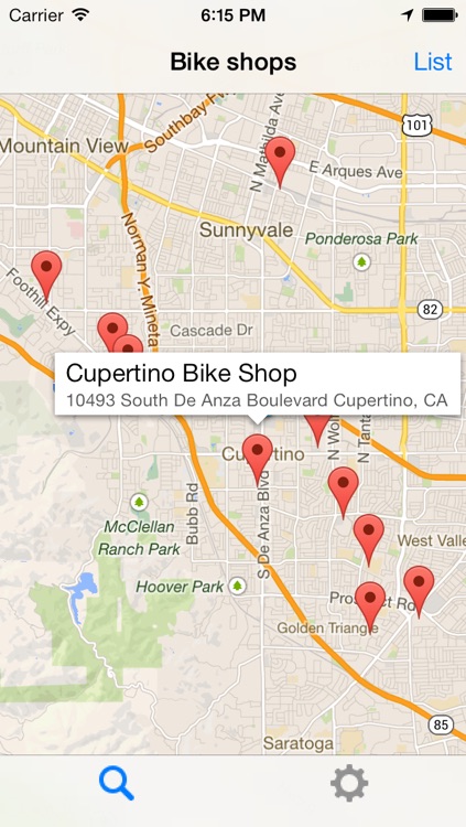 Bike Shops North America