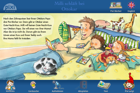 Pixi Buch „Milli schläft bei Ottokar“ für iPhone screenshot 3
