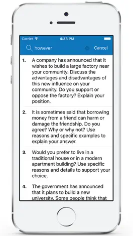 Game screenshot Essay Collection for TOEFL/IELTS hack