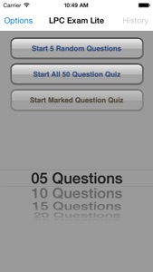 LPC Exam Lite (Free Questions) screenshot #2 for iPhone