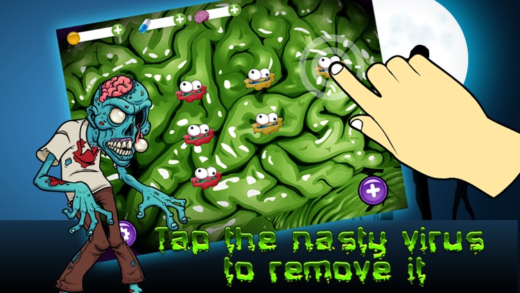 Zombie Virus Blast - Dead Brain Attack Puzzle Mania