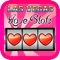 Crazy Love Slots - Las Vegas style slot machine with bonus games