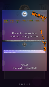 Key Crypt - Text in secret! screenshot
