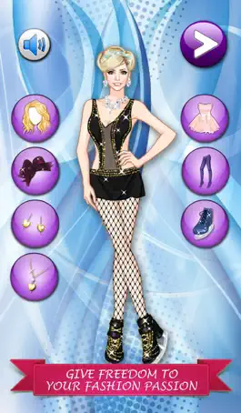 Game screenshot Figure Skating Girl Makeover - Cute fashion dress up game for girls and kids who love make up and princess games hack