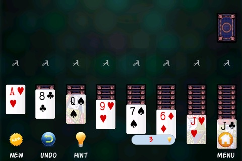 Classic Double Klondike Card Game screenshot 3