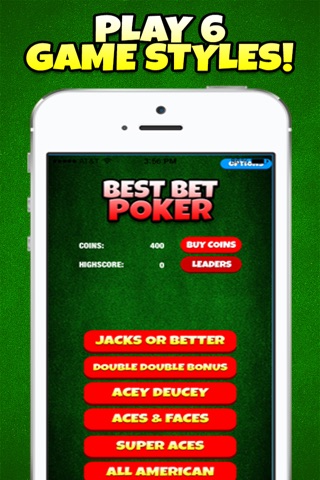 Best Bet Video Poker - Players Club Edition screenshot 2