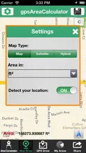 GPS Area Calc screenshot #3 for iPhone