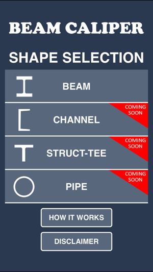 Beam Caliper