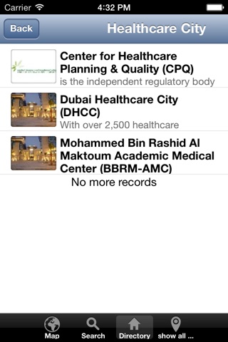 BeMap Healthcare City screenshot 3