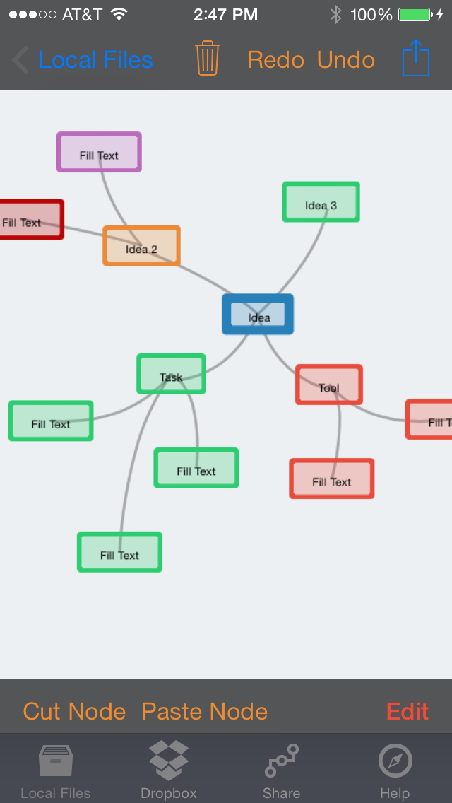 iBrainstormer - Simplemind inkflow visual outline. Take Notes on Whiteboard, note taking, productivity, note-taking screenshot 4
