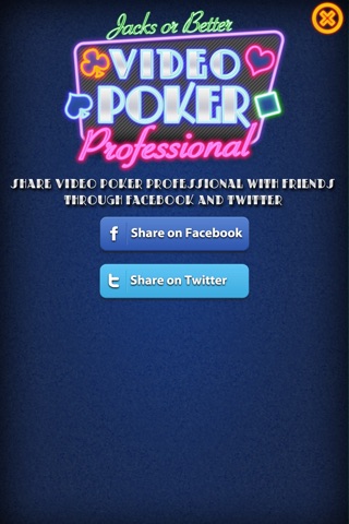 Video Poker Pro - Free Jacks or Better Casino Card Game screenshot 4
