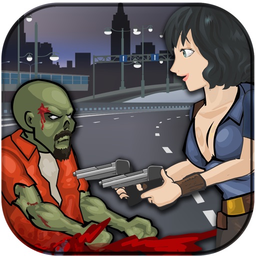 Shoot And Fire The Zombies - Walk The Dead Route Highway icon