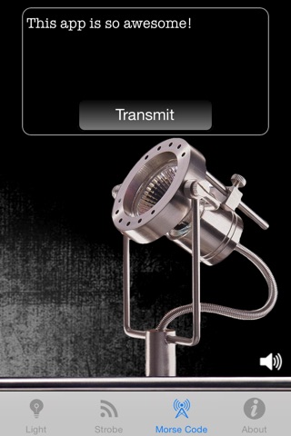 Flashlight+ for iPhone 5S/5c/4 with Strobe, Morse and Adaptive Brightness screenshot 4