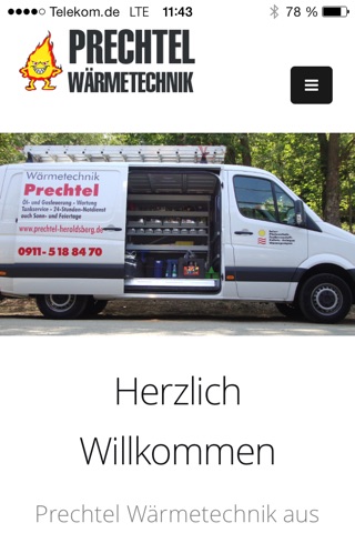 Prechtel Wärmetechnik screenshot 2