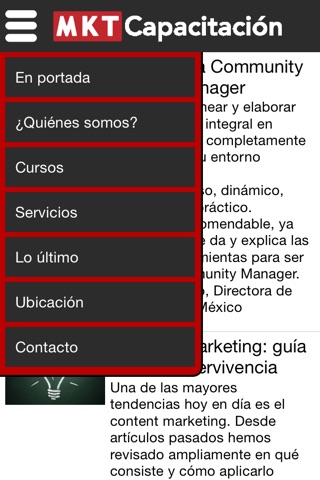 MKT Capacitación screenshot 2