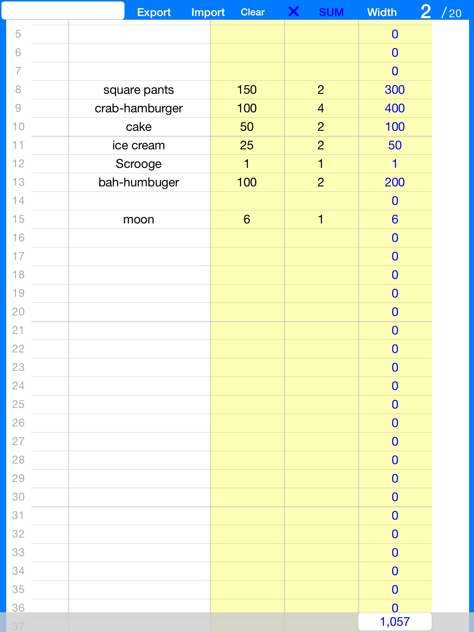 Notepad Cell - Excel version screenshot 2