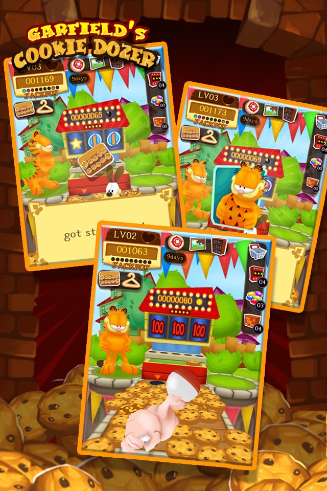 Garfield Cookie Dozer screenshot 2